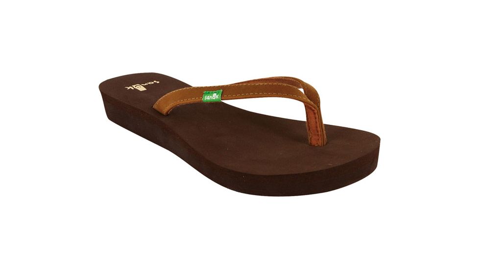 Sanuk Nirvana Sandal - Women's-Brown-6 US
