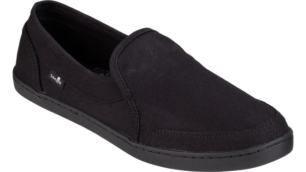 Sanuk Pair O Dice Casual Shoes Womens, Black, 8.5 US 1018548-BLK-08.5