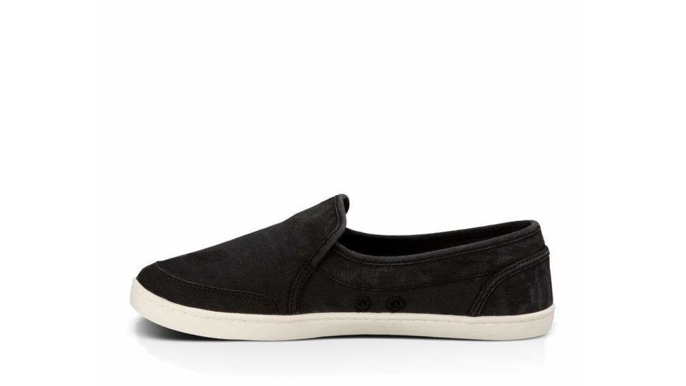 Sanuk Pair O Dice Casual Shoes - Womens, Washed Black, 6, 1013816-WSBK-06