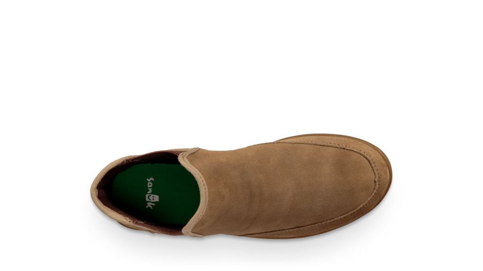 Sanuk Pair O Dice Mid Suede - Womens, Petrified Oak, 08, 1105070-PDOK-08