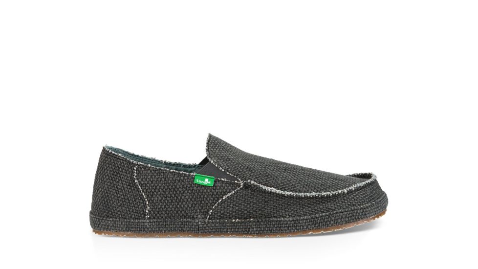 Sanuk Rounder - Mens, Pirate Black, 10, SMF10113-PRBK-10