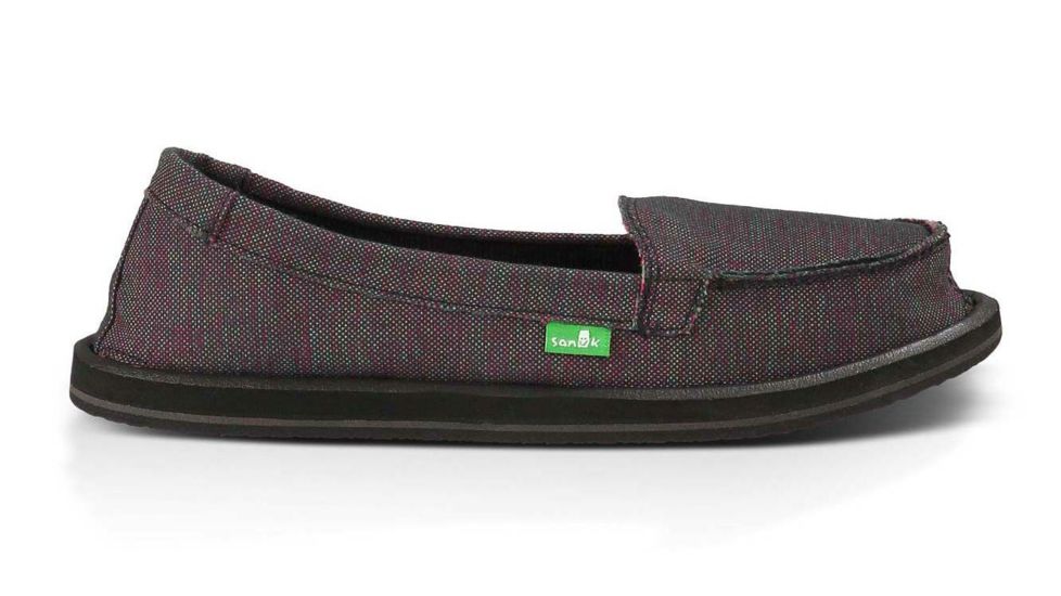 Sanuk Shorty Casual Shoe - Women's-Black Multi-7 US