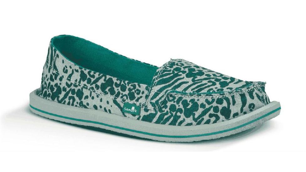Shorty Leppatyga Casual Shoe - Womens-Teal-Medium-6 US