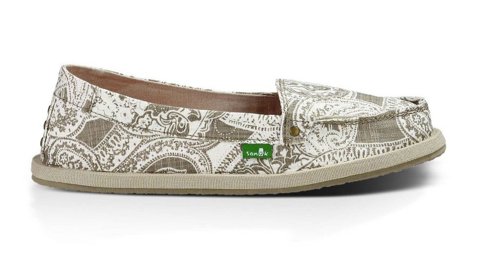 Sanuk Shorty Wrapped Casual Shoe - Women's-Natural-Medium-5 US