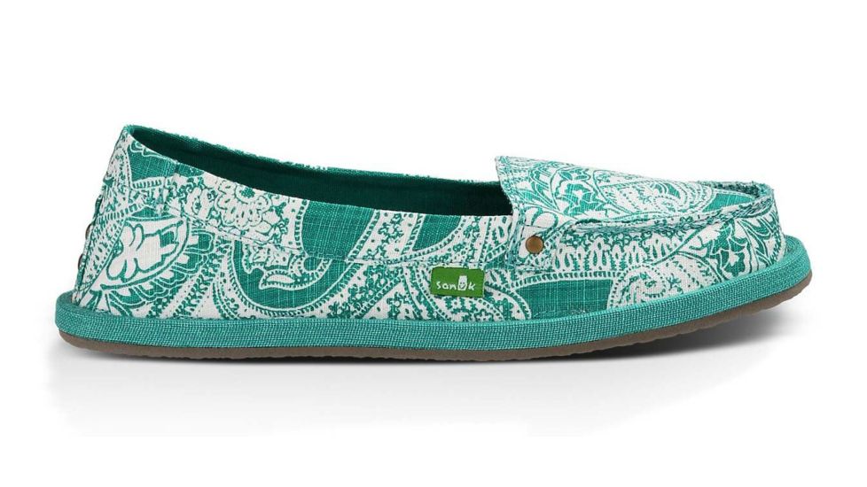 Sanuk Shorty Wrapped Casual Shoe - Women's-Peacock-Medium-5 US