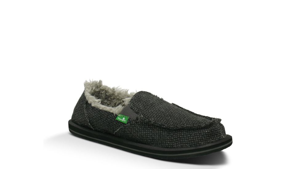Sanuk Snowfox Chill Camp Shoe - Women's-Charcoal-5 US