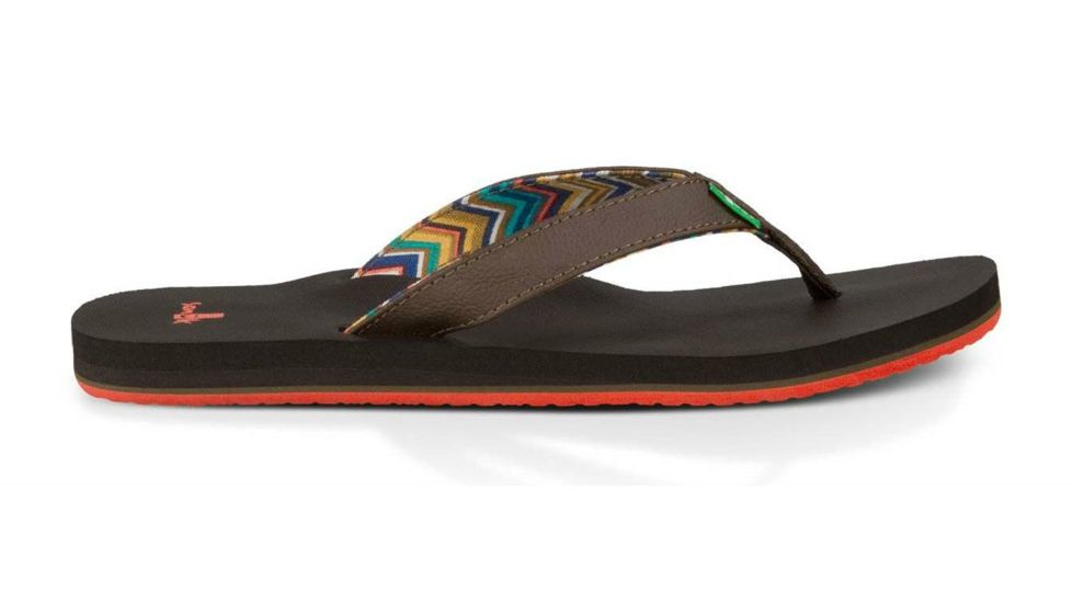 Sanuk Springwater Sandal - Women's-Chocolate-Medium-6 US