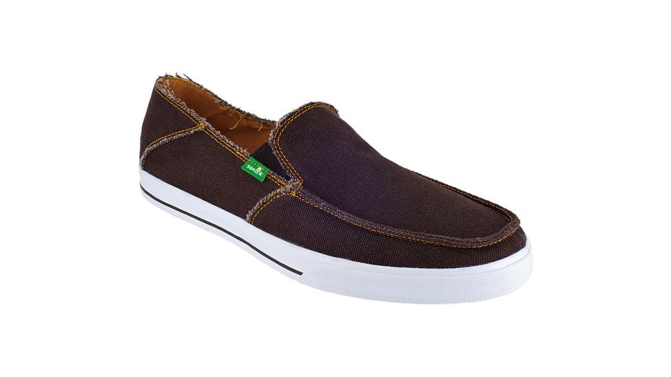Sanuk Standard Casual Shoe - Men's-Chocolate-9 US