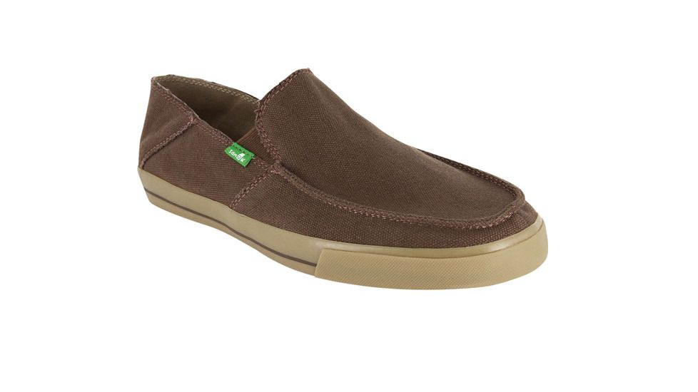 Sanuk Standard Casual Shoe - Men's-Dark Brown-12 US