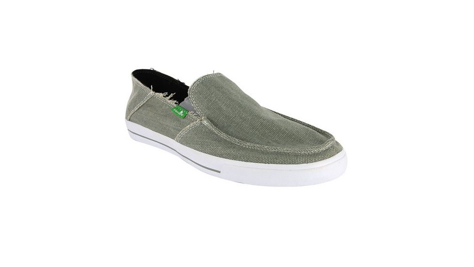 Sanuk Standard Casual Shoe - Men's-Grey-13 US