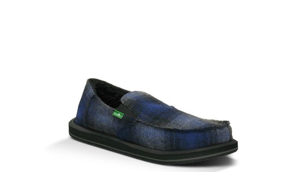 Sanuk Timber Chill Casual Shoe - Men's-Blue-7 US
