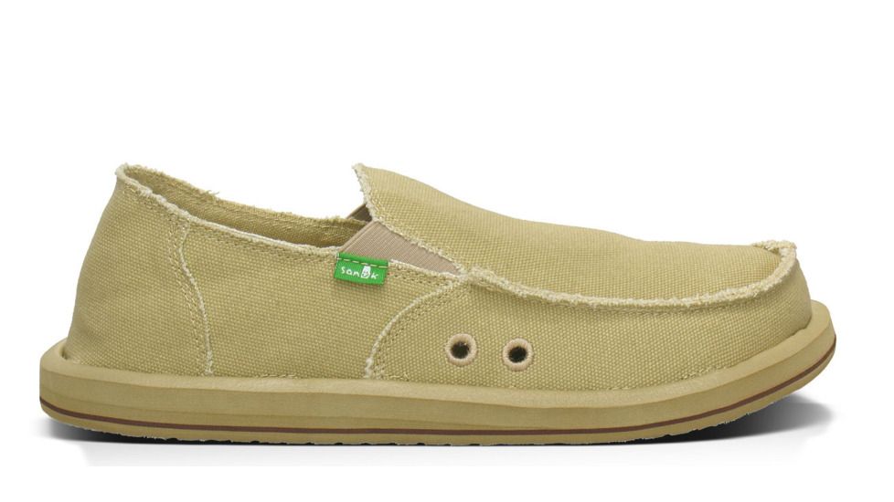 Sanuk Vagabond - Men's, Khaki, 12, SMF1001-KHA-12