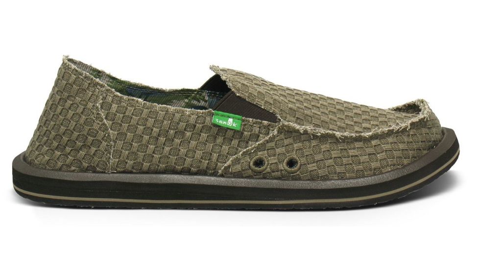 Sanuk Vagabond Yogi Shoe - Men's-8 US-Olive