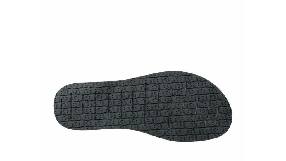 Sanuk Yoga Sling 3 Knit Sandals - Womens, Black, 6, 1100351-BLK-06