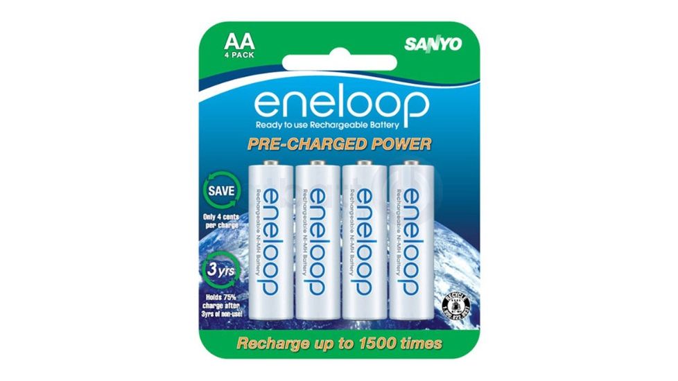Panasonic Healthcare Panasonic Healthcare Eneloop Pre-charged Rechargeable AA 4 pack SLSYR2