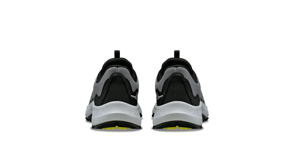 Saucony Aura TR Trail Shoes - Mens, Cinder/Citron, 12, Medium, S20862-100-020-M-12