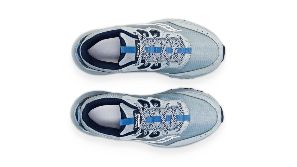 Saucony Aura TR Trail Shoes - Womens, Granite/Navy, 6.5, Medium, S10862-115-050-M-6.5