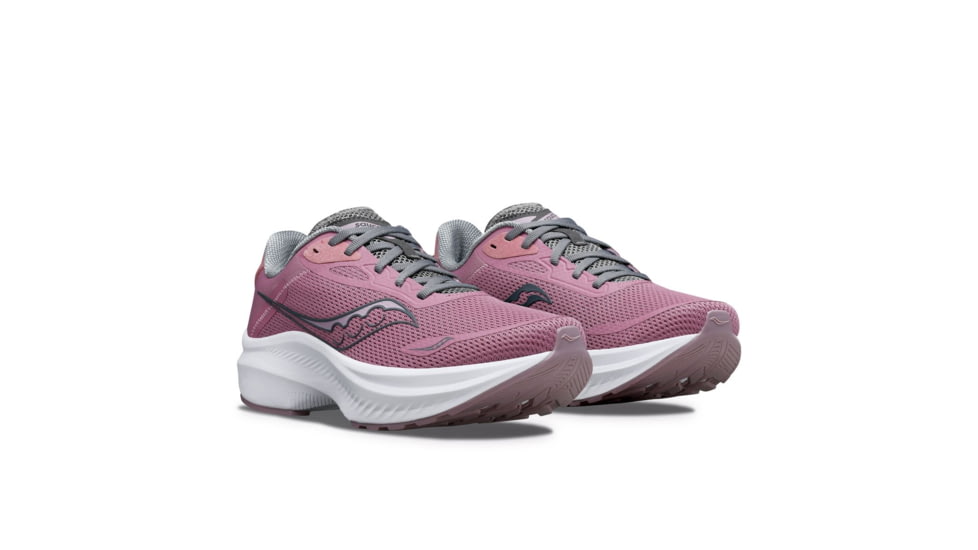 Saucony Axon 3 Shoes - Womens, Orchid/Cinder, 9, Medium, S10826-105-650-M-9