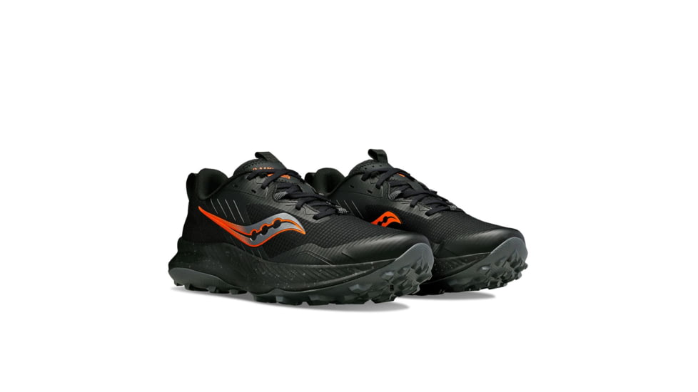 Saucony Blaze TR Trail Shoes - Mens, Black/Carbon, 12.5, Medium, S20845-100-001-M-12.5