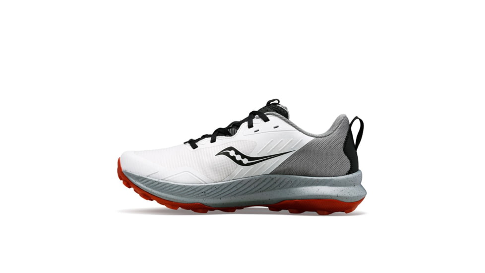 Saucony Blaze TR Trail Shoes - Mens, Fog/Paprika, 8, Medium, S20845-106-020-M-8