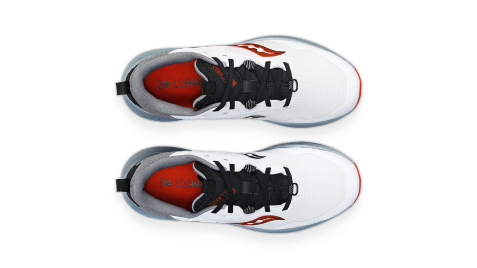 Saucony Blaze TR Trail Shoes - Mens, Fog/Paprika, 8, Medium, S20845-106-020-M-8