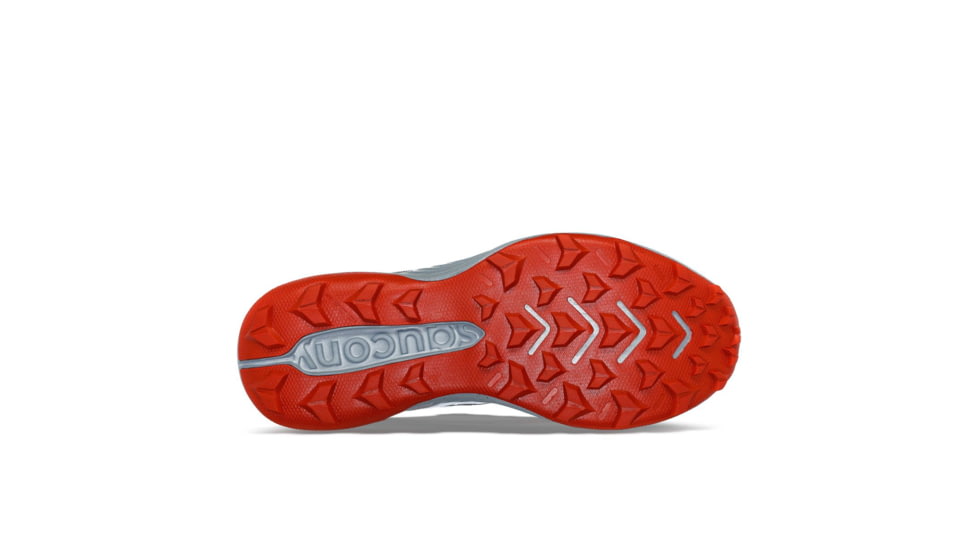 Saucony Blaze TR Trail Shoes - Mens, Fog/Paprika, 8, Medium, S20845-106-020-M-8