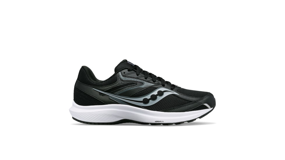 Saucony Cohesion 17 Shoes - Mens, Black/White, 11.5, Wide, S20944-100-001-M-11.5