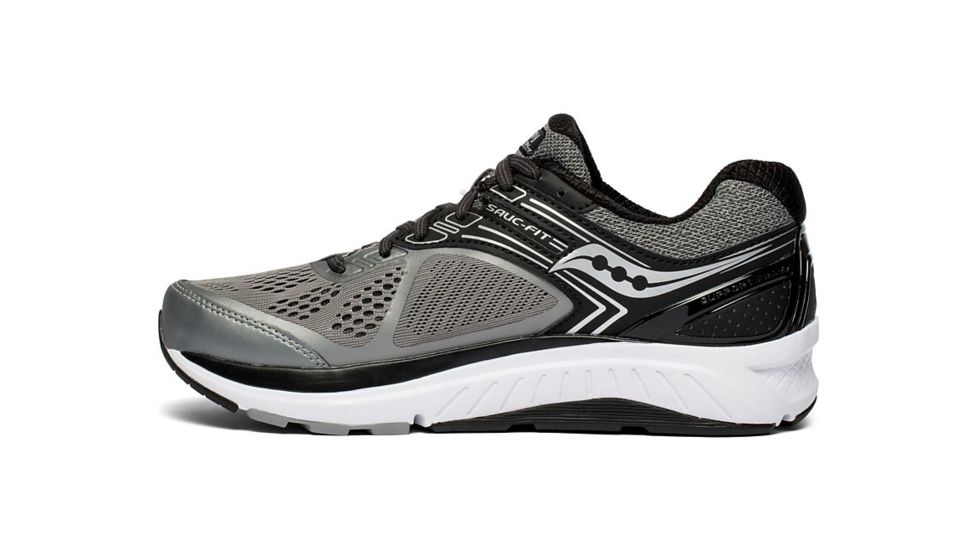 Saucony Echelon 7 Road Running Shoe - Mens, Grey/Black, Medium, 7, S20468-1-Medium-7