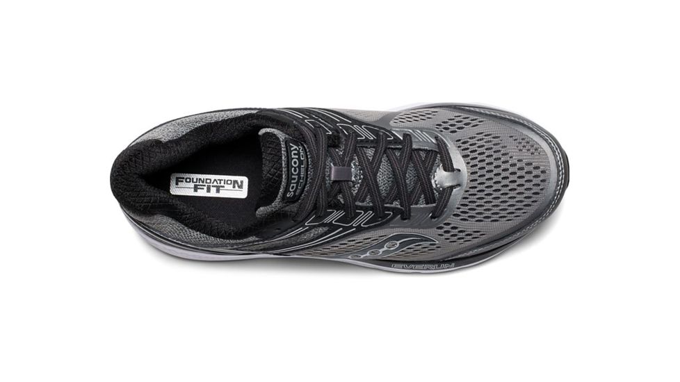Saucony Echelon 7 Road Running Shoe - Mens, Grey/Black, Medium, 7, S20468-1-Medium-7