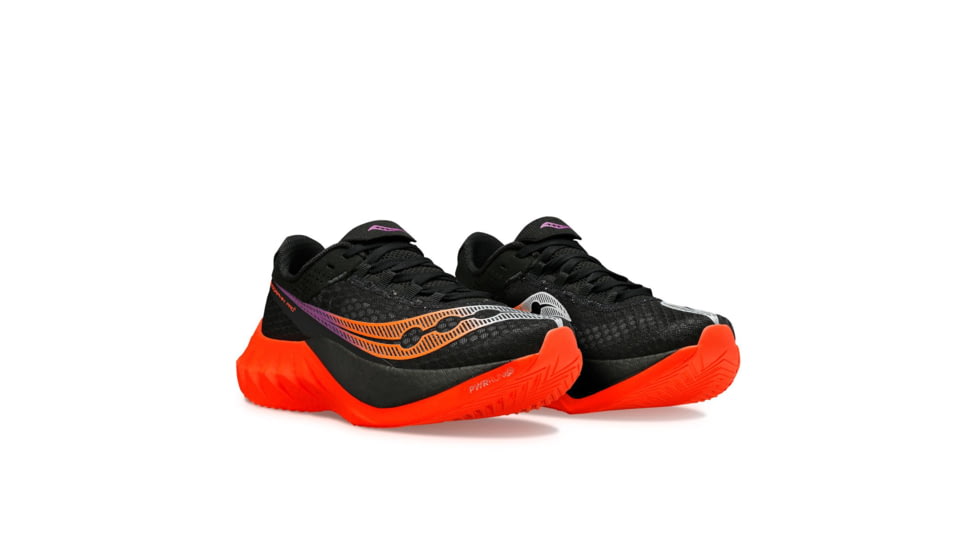 Saucony Endorphin Pro 4 Shoes - Mens, Black/Vizired, 13, Medium, S20939-127-001-M-13