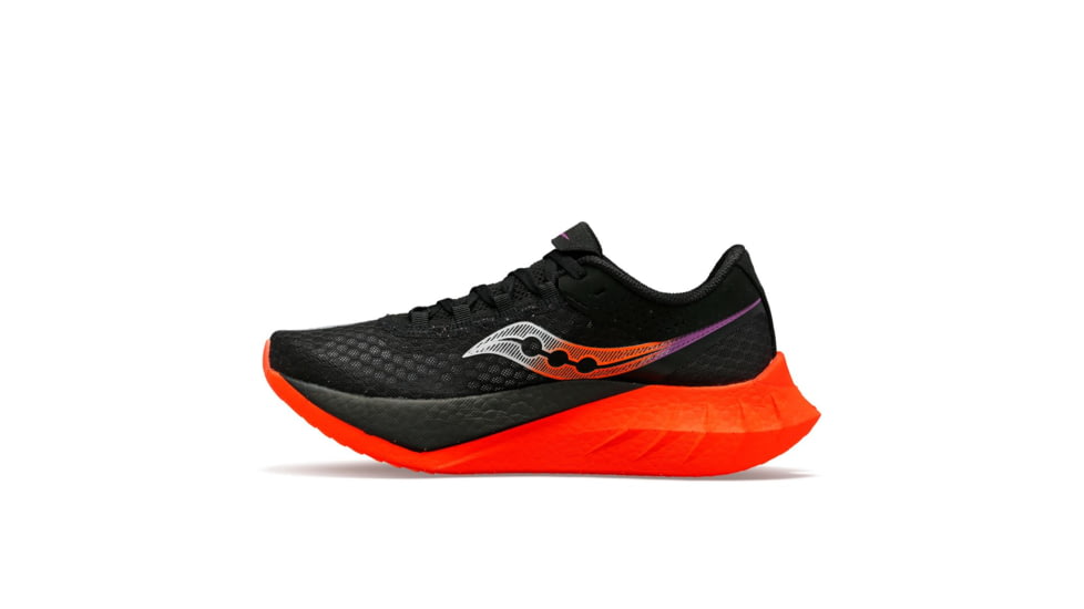 Saucony Endorphin Pro 4 Shoes - Mens, Black/Vizired, 13, Medium, S20939-127-001-M-13