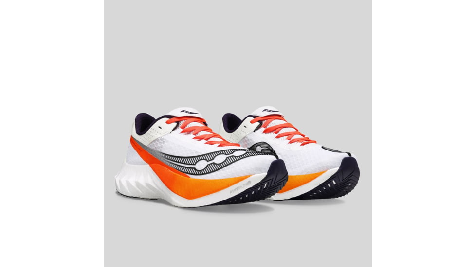 Saucony Endorphin Pro 4 Shoes - Mens, White/Black, 12.5, Medium, S20939-129-100-M-12.5