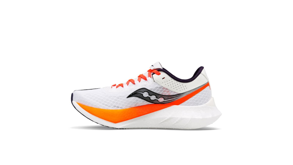 Saucony Endorphin Pro 4 Shoes - Mens, White/Black, 12.5, Medium, S20939-129-100-M-12.5