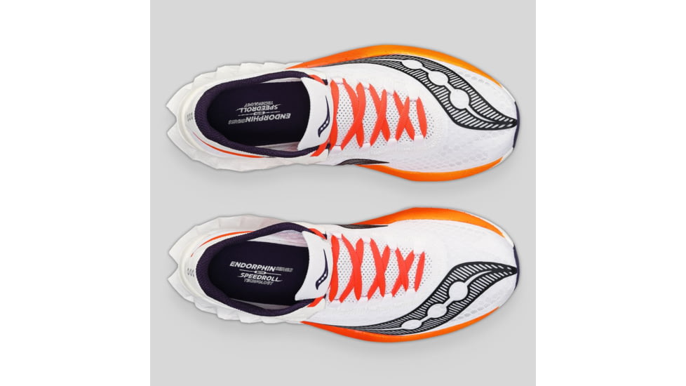 Saucony Endorphin Pro 4 Shoes - Mens, White/Black, 12.5, Medium, S20939-129-100-M-12.5