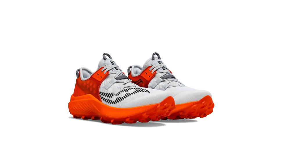 Saucony Endorphin Rift Trail Shoes - Mens, Fog/Pepper, 8, Medium, S20856-110-020-M-8