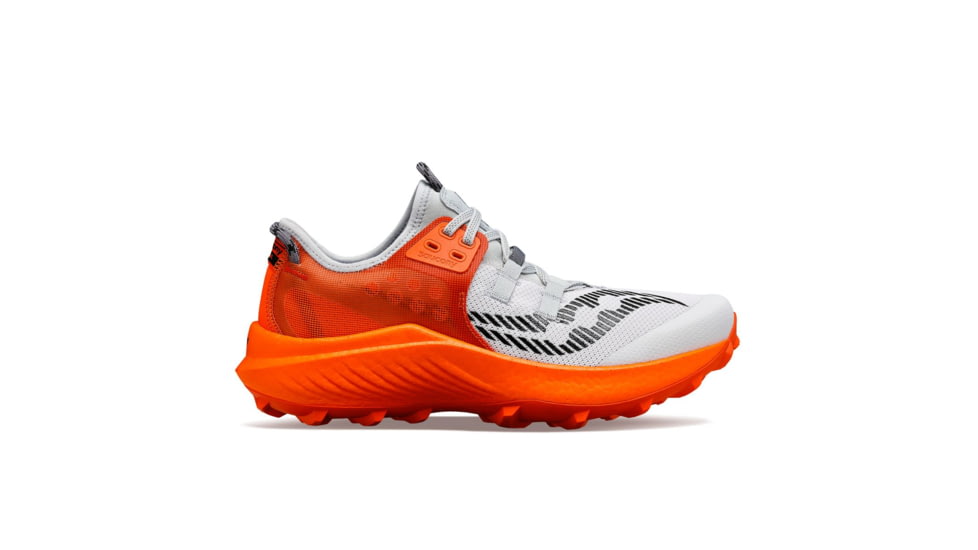 Saucony Endorphin Rift Trail Shoes - Mens, Fog/Pepper, 8, Medium, S20856-110-020-M-8