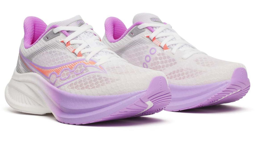 Saucony Endorphin Speed 5 - Womens, White/Crocus, 10, S11007-340-M-10