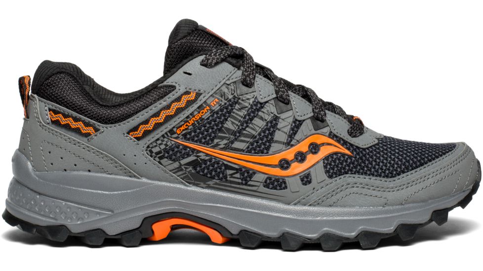 Saucony Excursion Tr12 Trail Running Shoes - Mens, Grey/Orange, 9 US, S20451-1-9 US