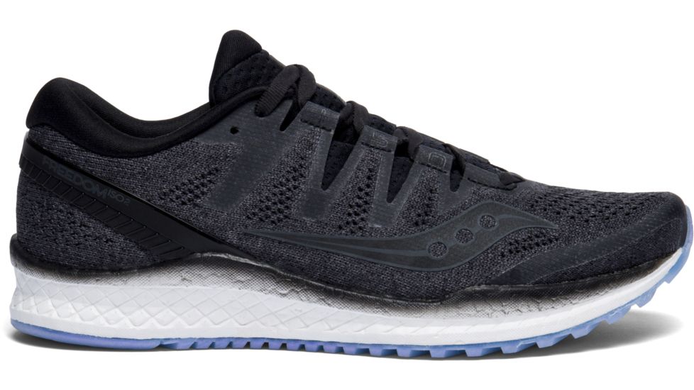 Saucony Freedom Iso 2 Road Running Shoes - Mens, Black, 9 US, S20440-1-9 US