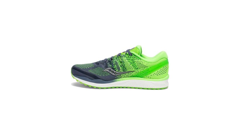 Saucony Freedom ISO 2 Road Running Shoes - Mens, Grey/Slime, Medium, 9, S20440-4-9