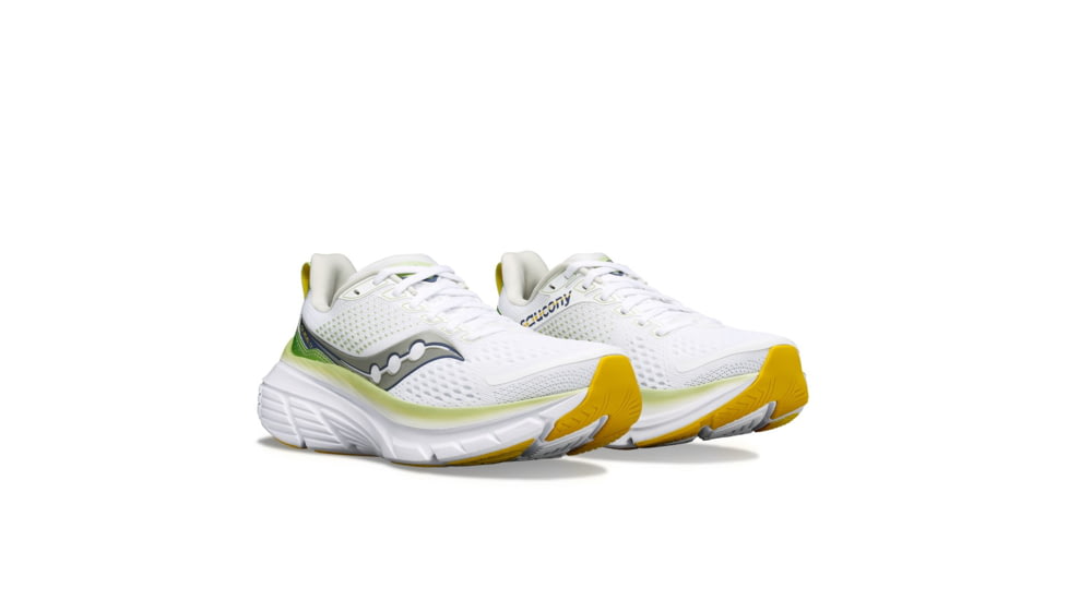 Saucony Guide 17 Shoes - Womens, White/Fern, 11.5, Medium, S10936-110-100-M-11.5