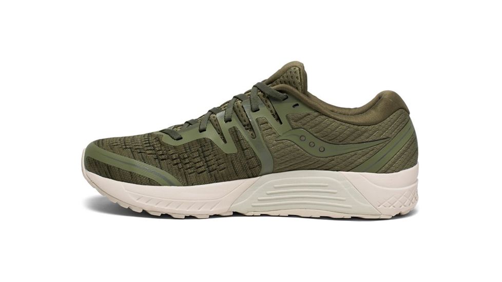Saucony Guide ISO 2 Road Running Shoes - Mens, Olive Shade, Medium, 8.5, S20464-41-8.5