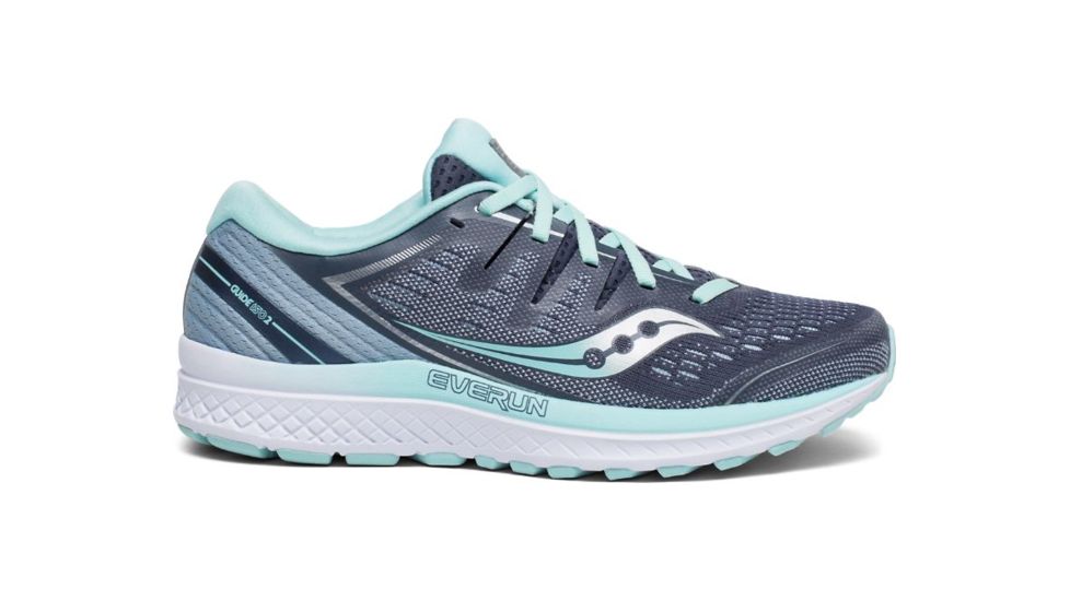 Saucony Guide ISO 2 - Women's, Slate/Aqua, Medium, 5.5, S10464-1-Medium-5.5