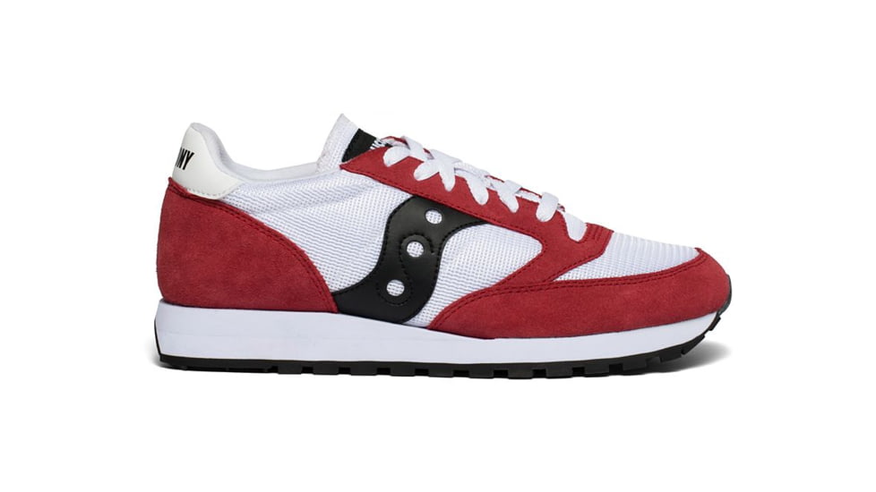 Saucony Jazz Original Vintage Casual Shoe - Mens, White/Red, Medium, 7.5, S70368-84-Medium-7.5