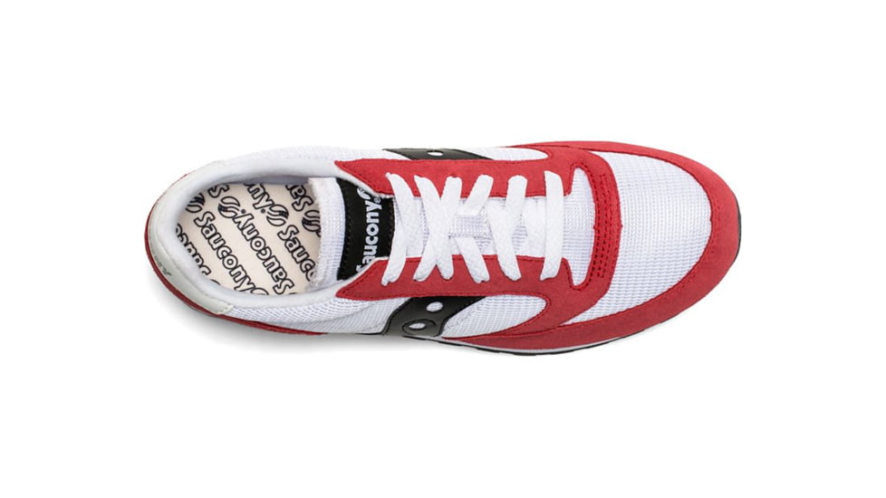 Saucony Jazz Original Vintage Casual Shoe - Mens, White/Red, Medium, 7.5, S70368-84-Medium-7.5