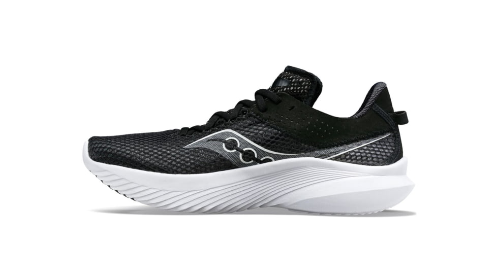 Saucony Kinvara 14 Wide Shoes - Mens, Black/White, 10.5, Medium, S20824-05-001-M-10.5