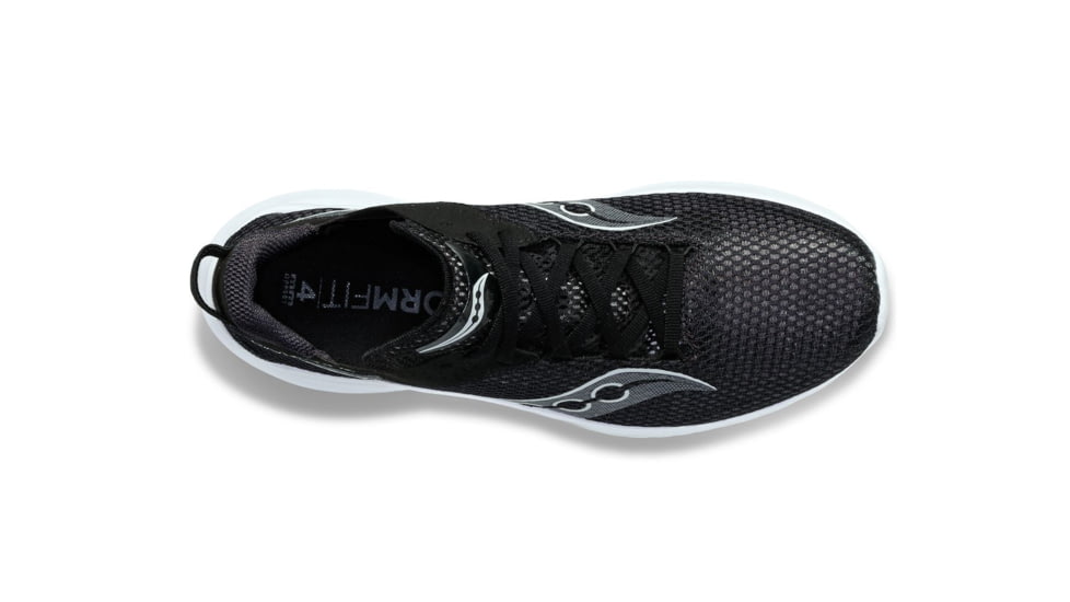 Saucony Kinvara 14 Wide Shoes - Mens, Black/White, 10.5, Medium, S20824-05-001-M-10.5