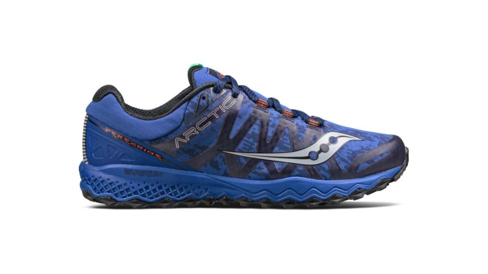 Saucony Mens Peregrine 7 ICE+ Trail Running Shoe, Blue, 13 US S20397-1-13 US