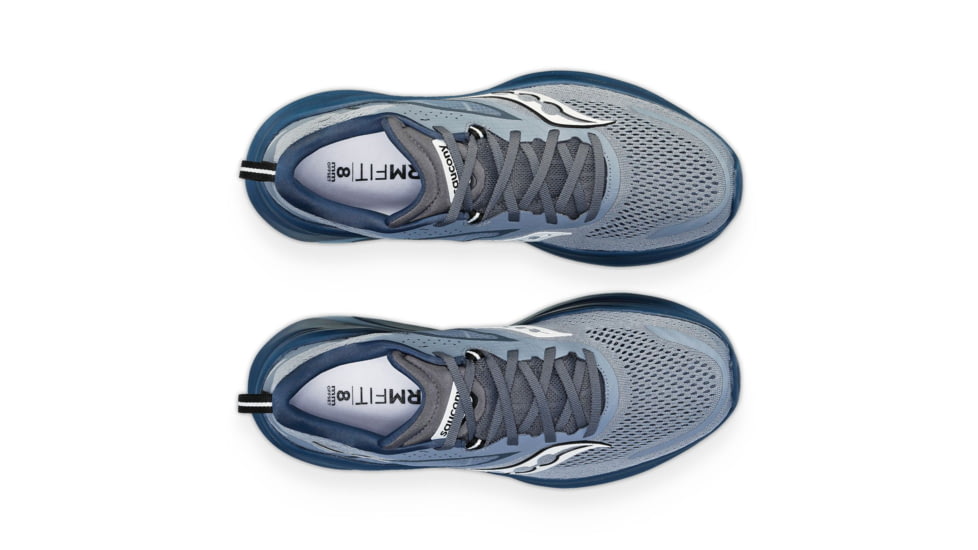 Saucony Omni 22 Shoes - Mens, Flint/Dusk, 8, Medium, S20926-115-020-M-8