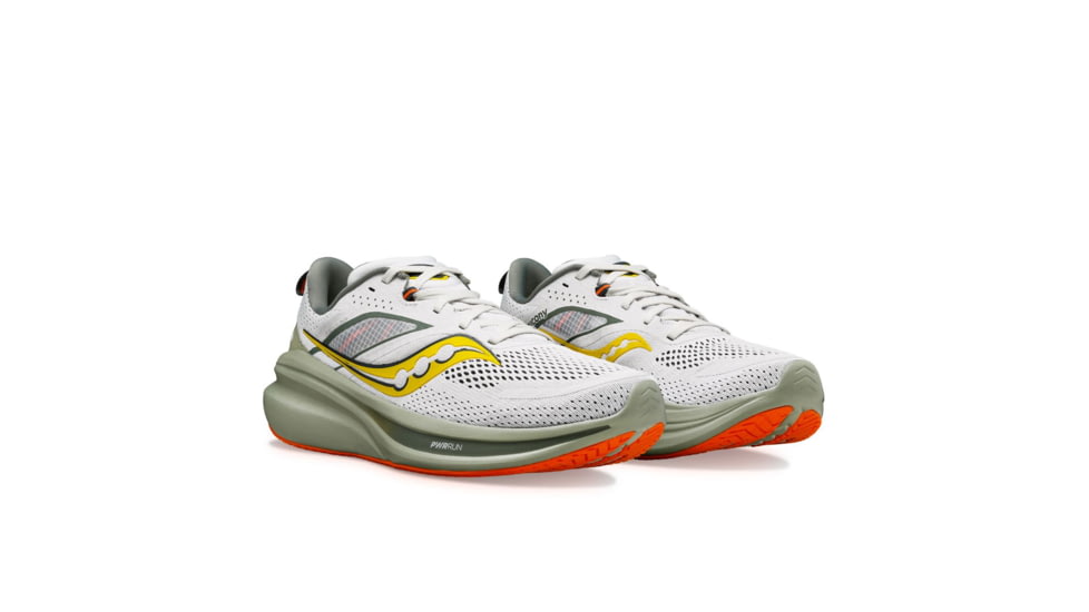 Saucony Omni 22 Shoes - Mens, Fog/Bough, 10.5, Medium, S20926-110-026-M-10.5